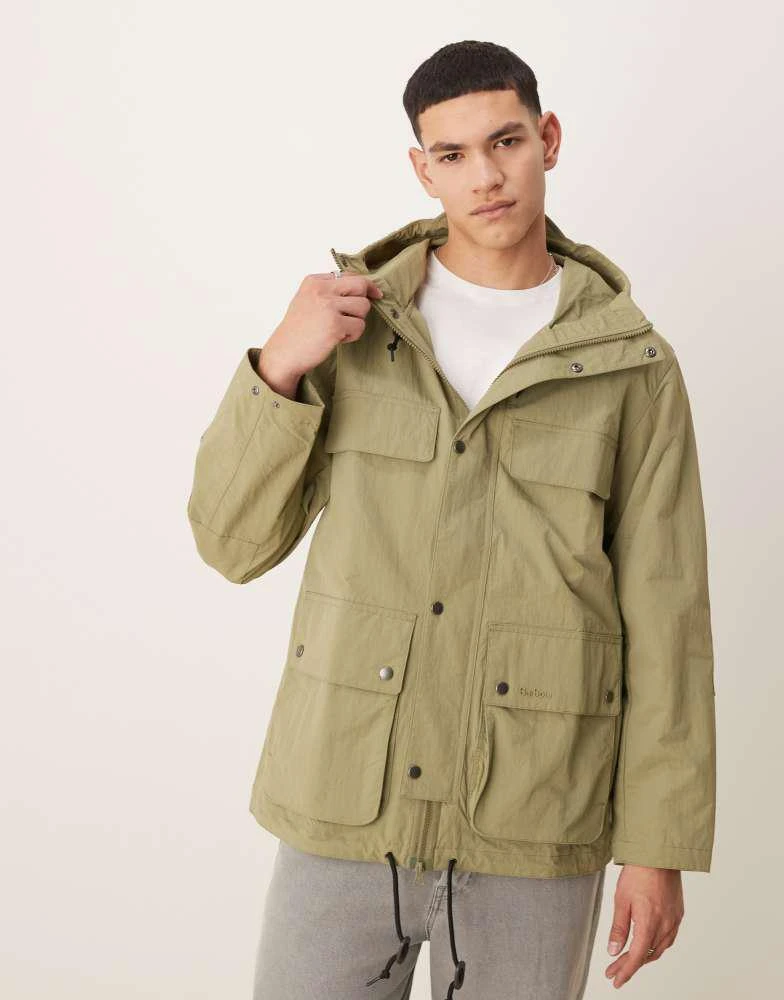 Barbour Barbour Re-engineered Durham jacket in bleached olive 1