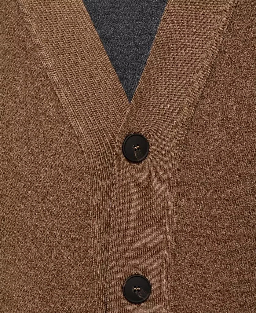Mango Men's Knit Button-Down Cardigan 5