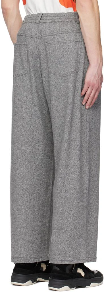 A PERSONAL NOTE 73 Gray Rib Trousers 3