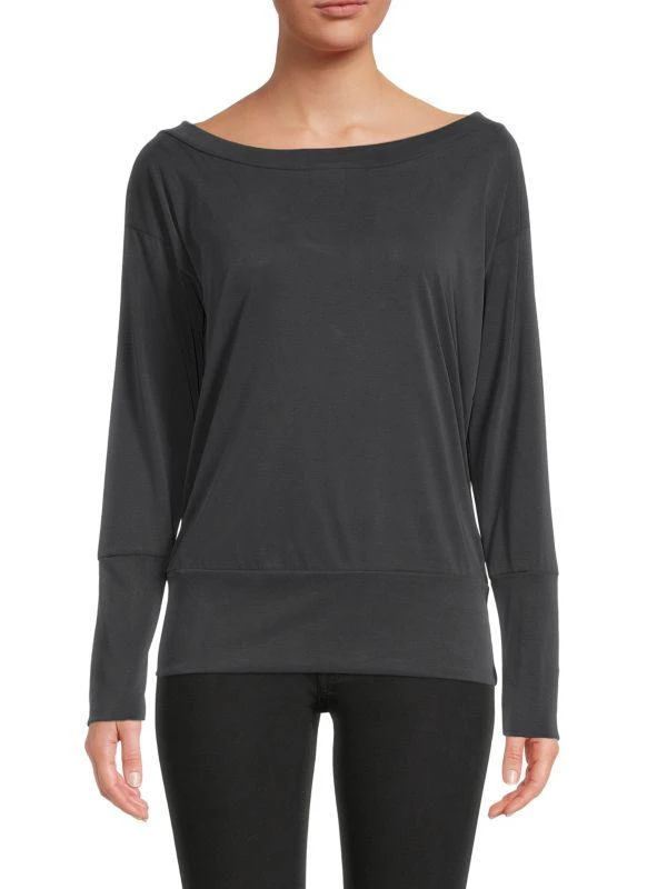 Renee C. Off Shoulder Lounge Top 1