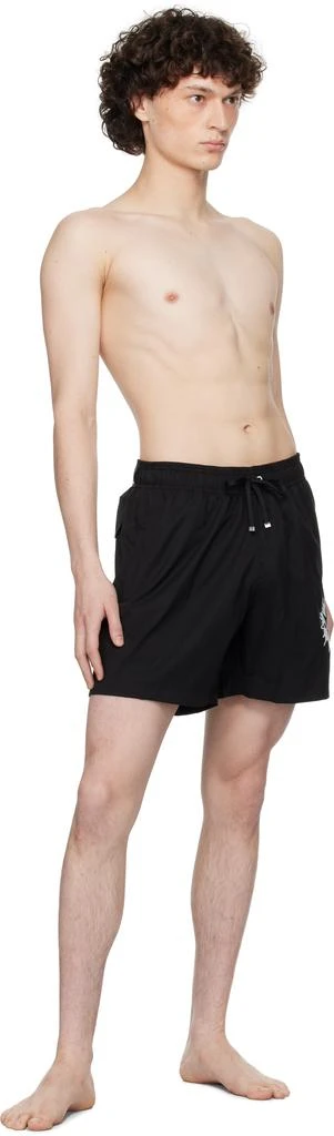 AMIRI Black Starburst Swim Shorts 4