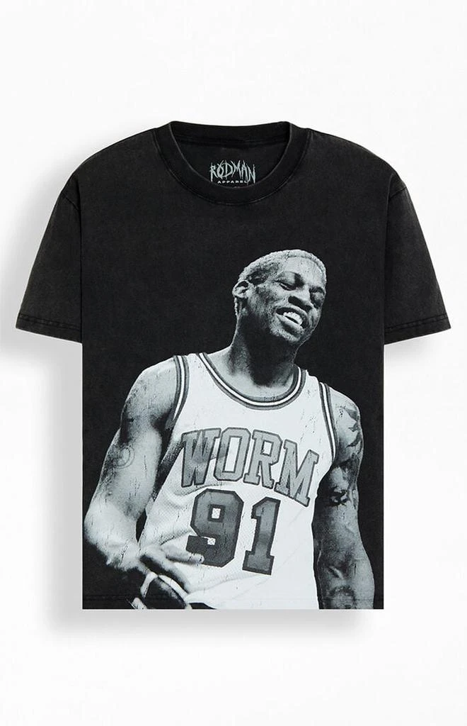 RODMAN BRAND Candid Dennis Graphic Oversized T-Shirt 1