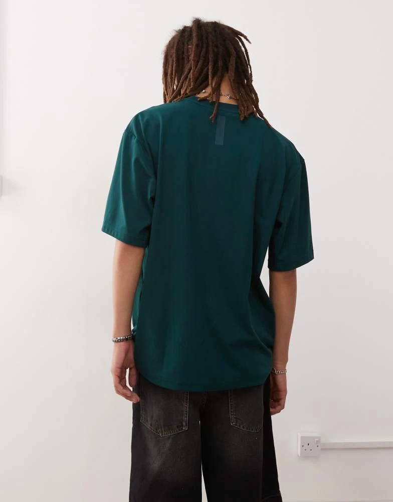 Adidas adidas Sportswear Z.N.E. t-shirt in green 4