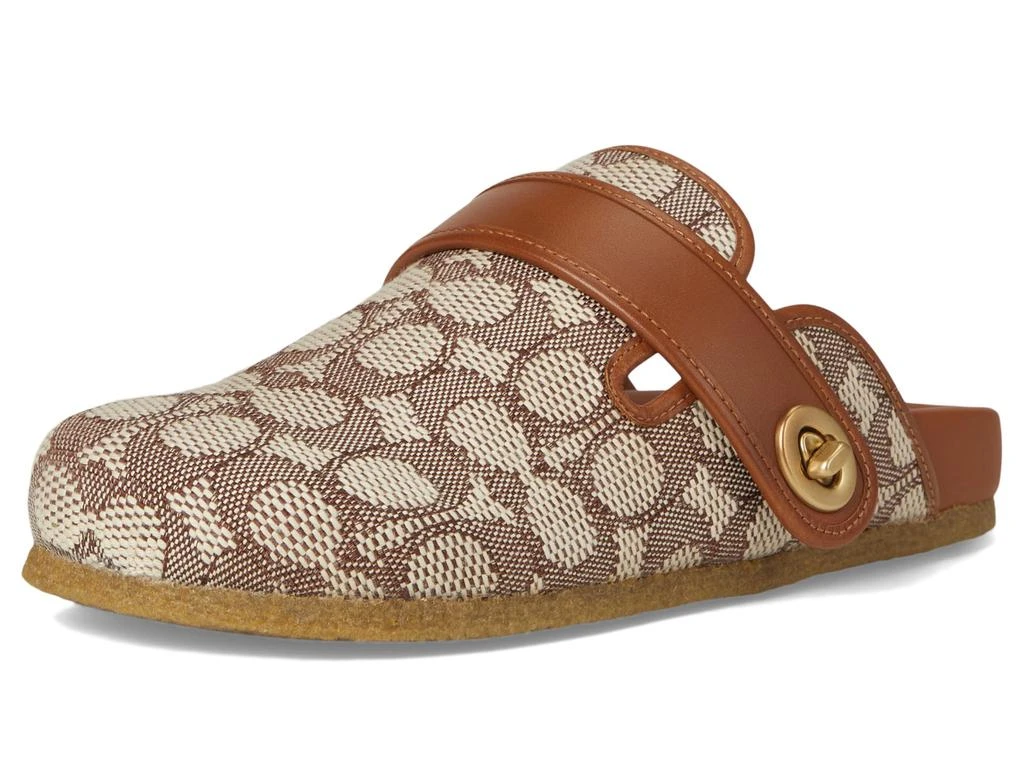 COACH Blake Clogs In Signature Textile Jacquard 7