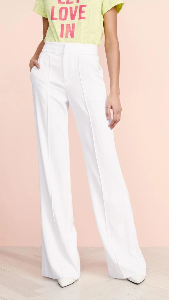 Alice + Olivia Dylan High Waisted Leg Pants 1