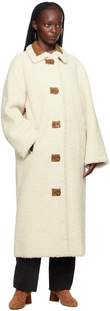 STAND STUDIO Off-White Kenca Reversible Coat 4