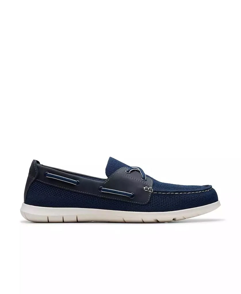 Clarks Men's Flexway Tie Casual Slip On Boat Shoe 7