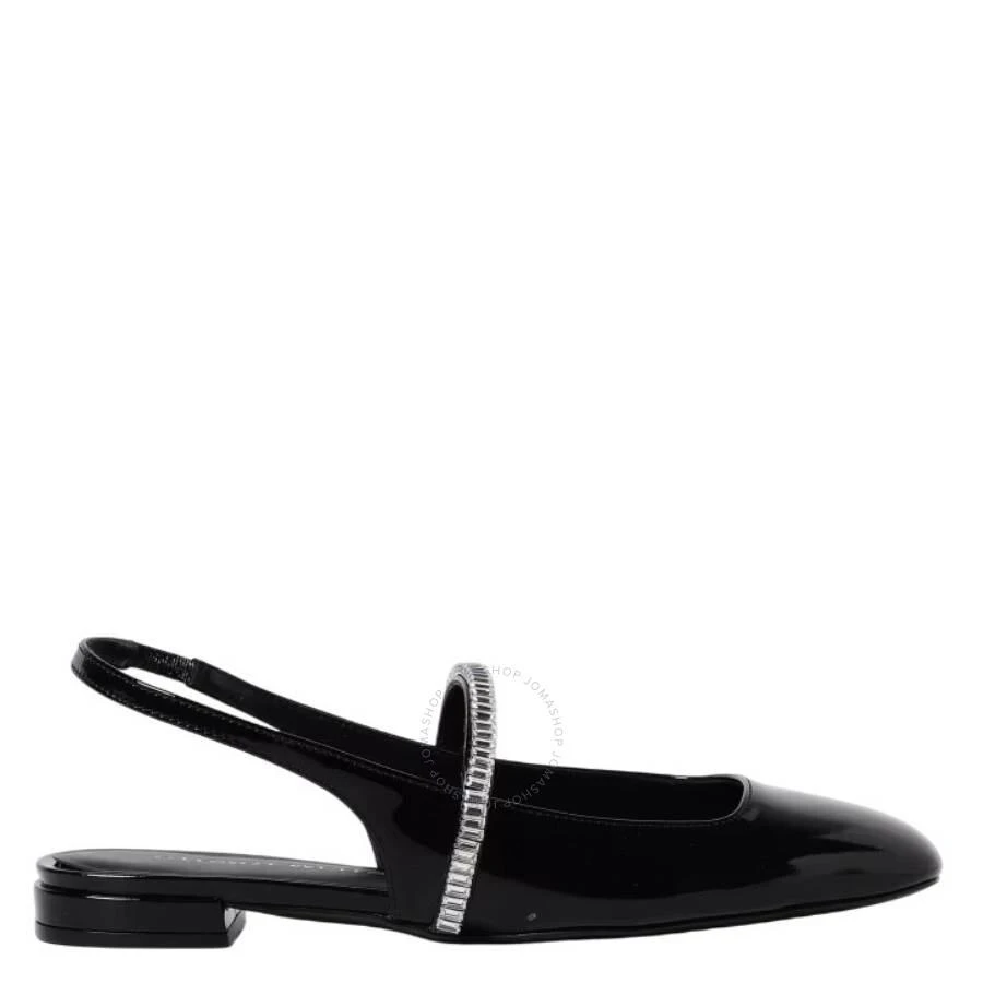 Stuart Weitzman Stefanie Patent Slngback Ballet Flats