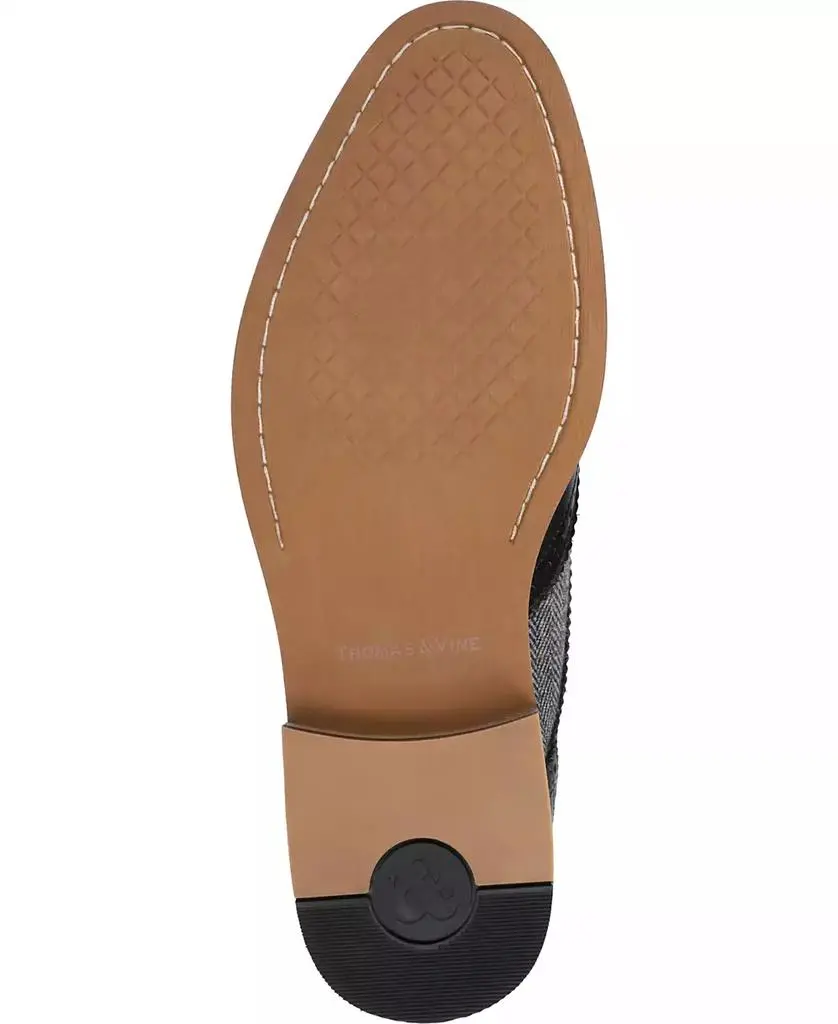 Thomas & Vine Men's Filmore Tru Comfort Foam Wingtip Dress Shoes 5