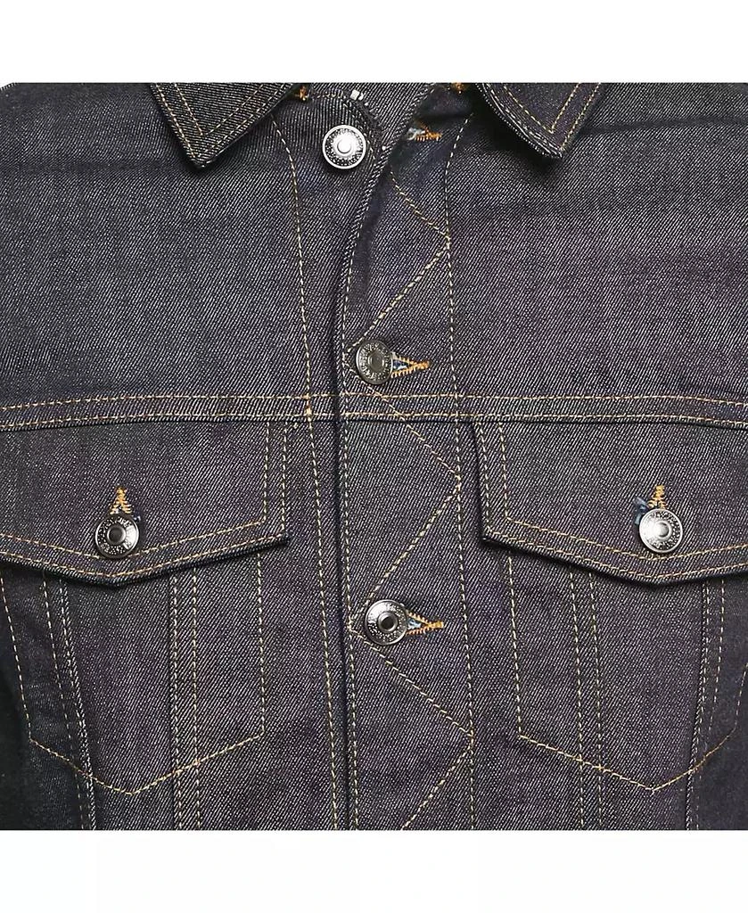 Pre-Owned Zadig 
Voltaire Women
s Blue Denim Button Front Base Brut Jacket 4