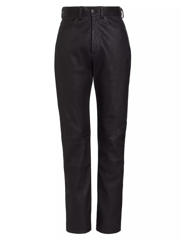 3x1 Maddie High-Rise Leather Pants