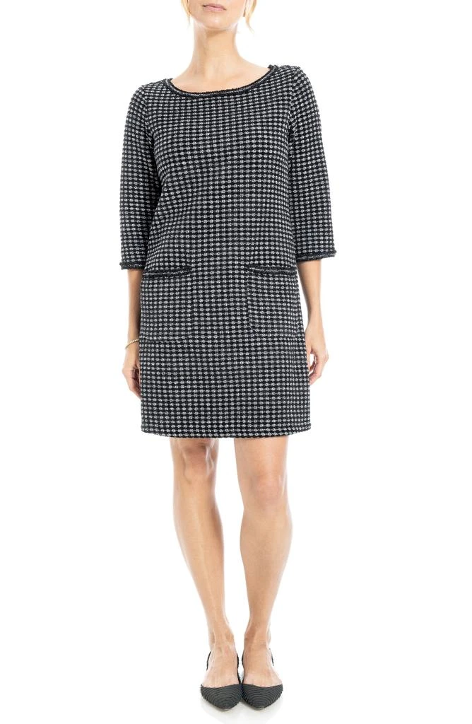 Max Studio Bateau Neck Shift Dress 1