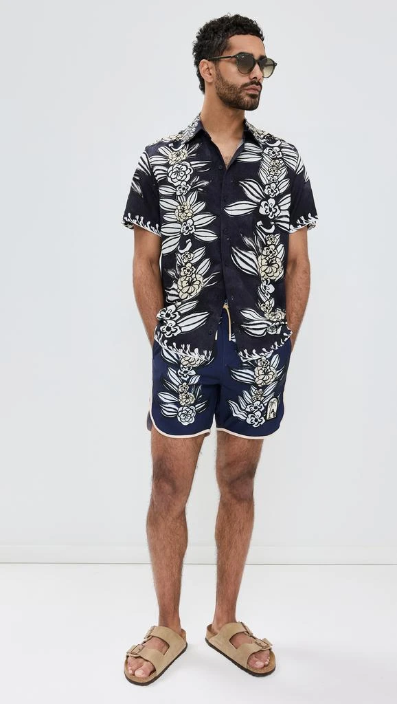 Agua Bendita Liam Clay Swim Trunks 6" 4