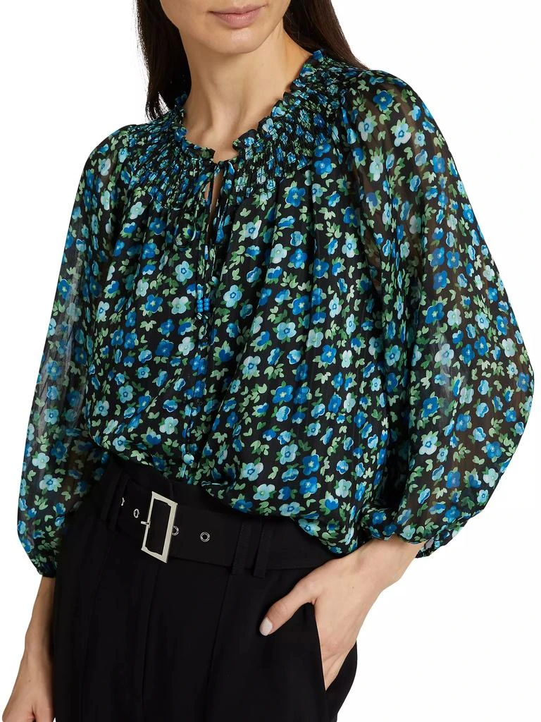 Tahari The Miriam Floral Blouse 6