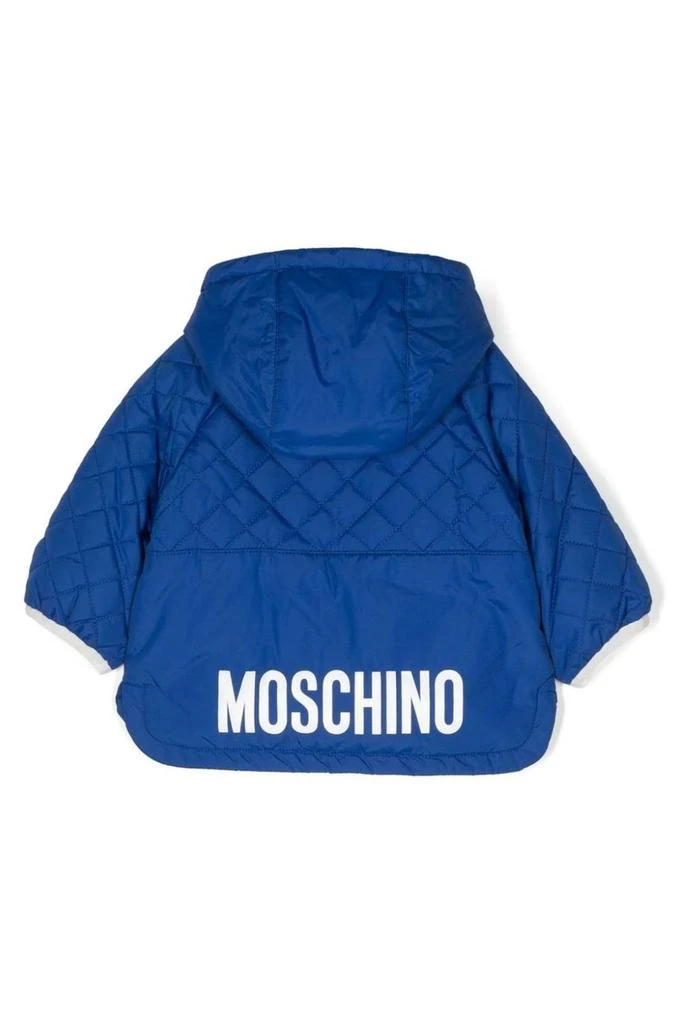 Moschino Moschino Kids Logo-Appliqué Quilted Jacket 2