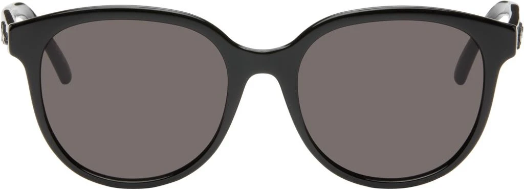 Saint Laurent SL 317 Saint Laurent Black Sl 317 Sunglasses, $240 | SSENSE | Lookastic main image 4