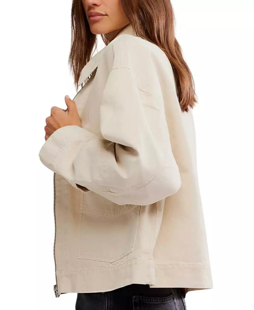 Free People Women's Sally Cotton Canvas Jacket 3