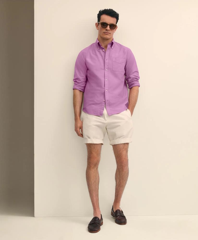 Brooks Brothers Friday Shirt, Garment Dyed Oxford