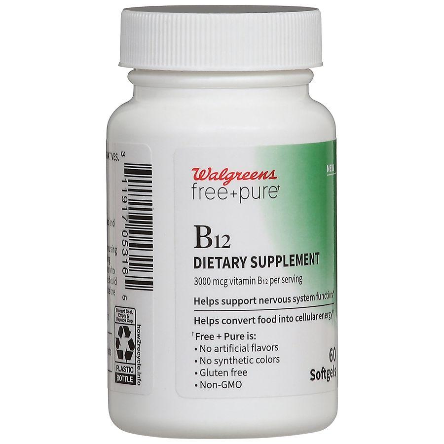 Walgreens Free & Pure Vitamin B12