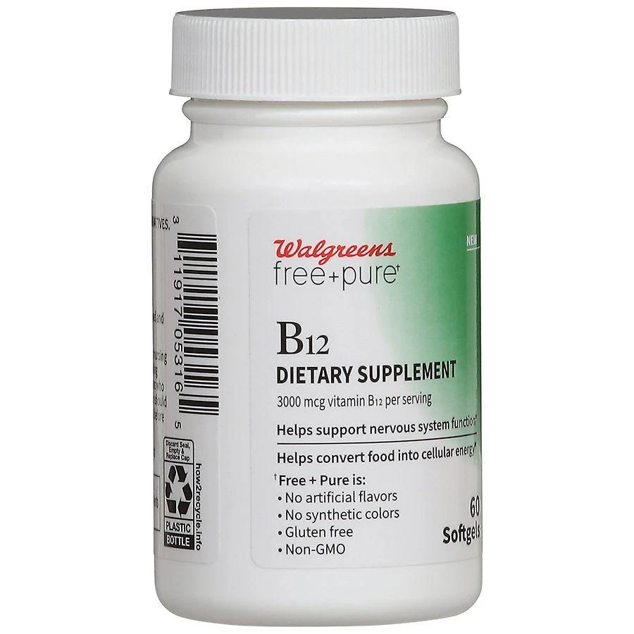 Walgreens Free & Pure Vitamin B12 2