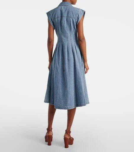 VERONICA BEARD Ruben denim midi dress 3