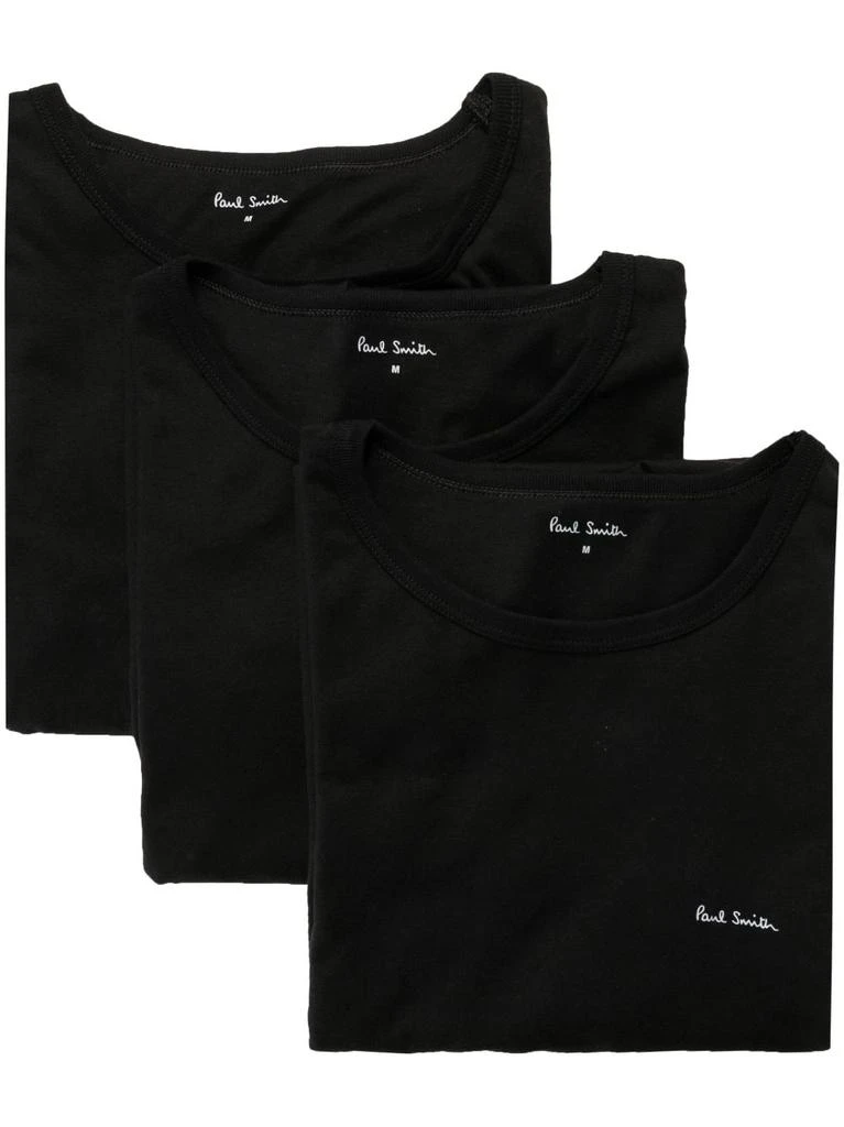 Paul Smith logo-print organic cotton T-shirt (pack of three) 1
