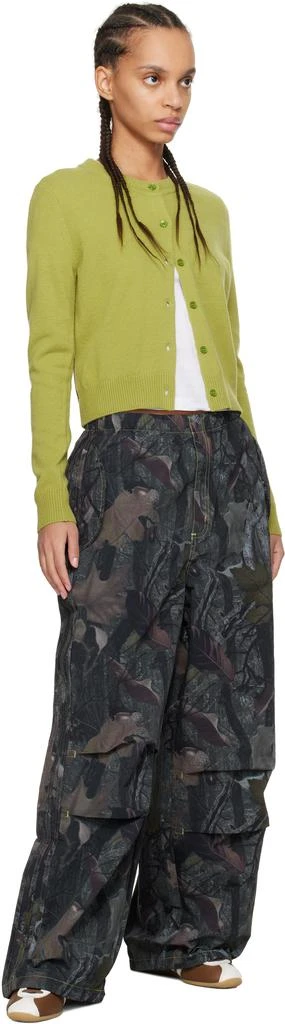 Adidas Green Q1 Camo Lounge Pants 4