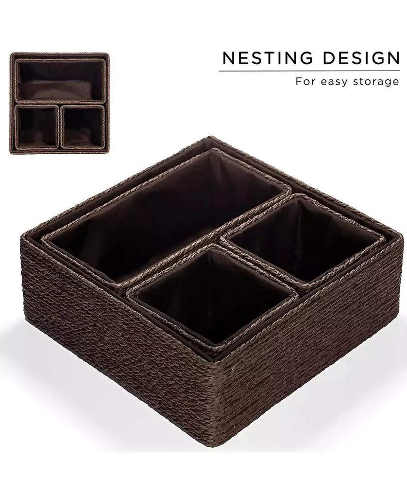 Sorbus Storage Baskets - Woven Paper Rope Material 5