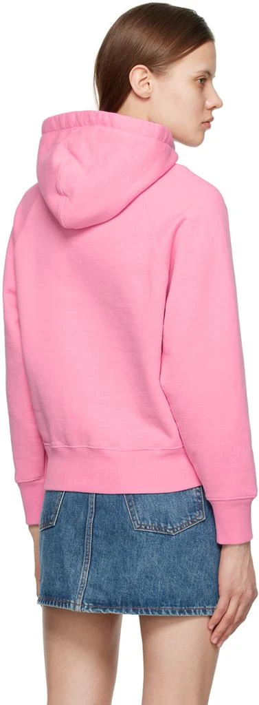 AMI Paris Pink Ami De Cœur Hoodie 3