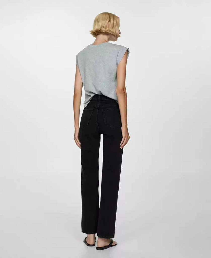 Mango Women's Matilda Medium-Rise Straight-Fit Jeans 6