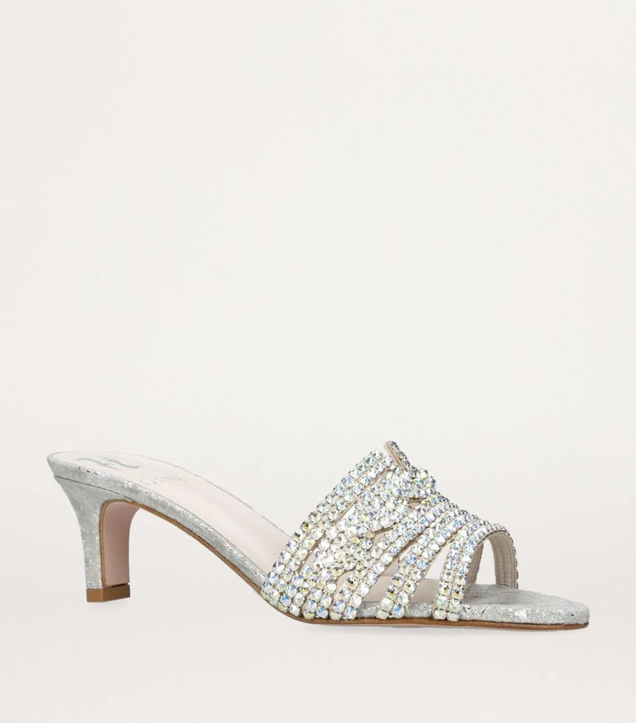 Gina Geneva Heeled Mules 55 3