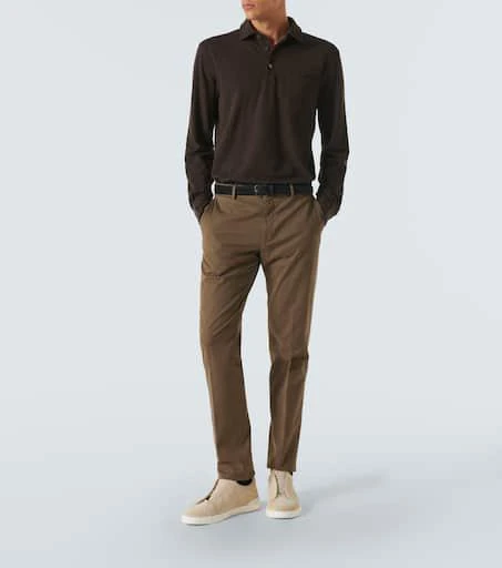 Zegna Cotton-blend chinos 2
