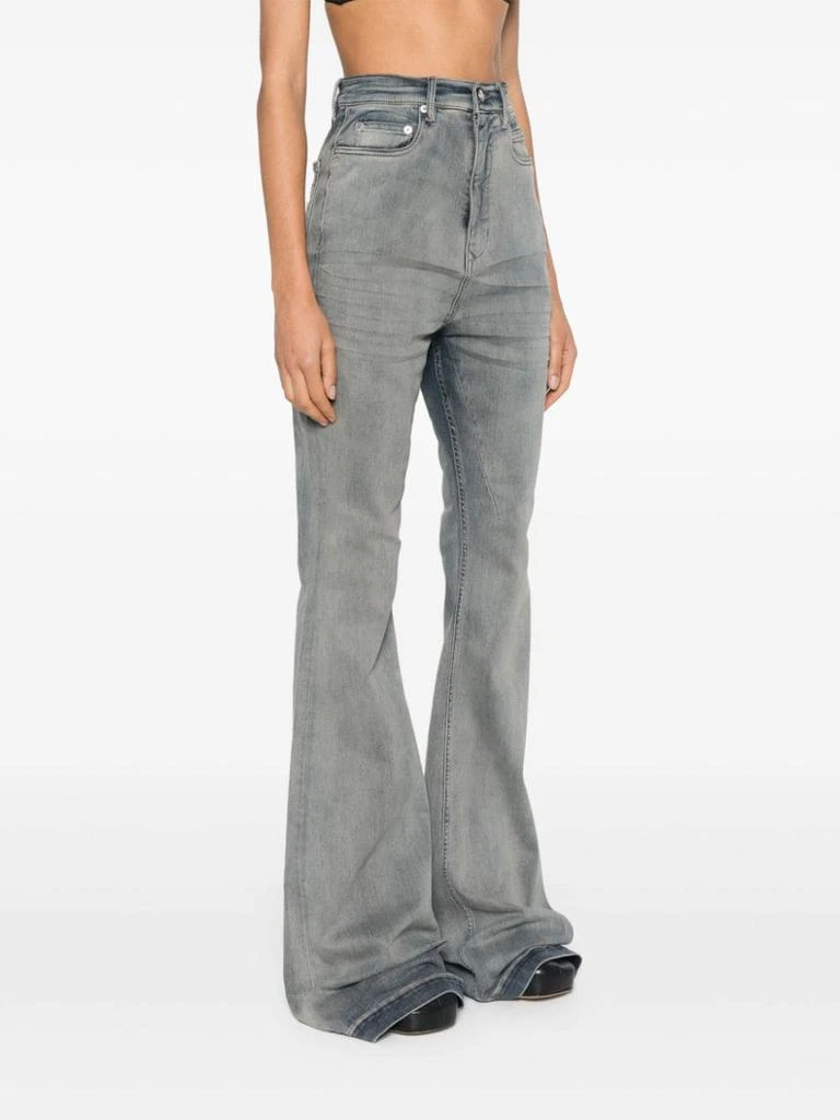 Rick Owens RICK OWENS DRKSHDW - Flare-leg Denim Jeans 4