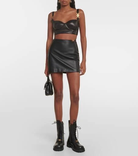 Versace Vagabond leather lace-up boots 2