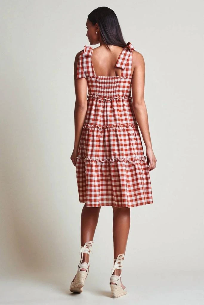 THE SHIRT Sylvana Dress In Check Print 3