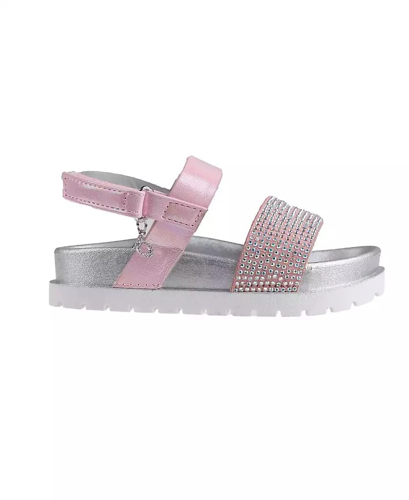 Bebe Toddler Girls Rhinestones Charm Sandals 2