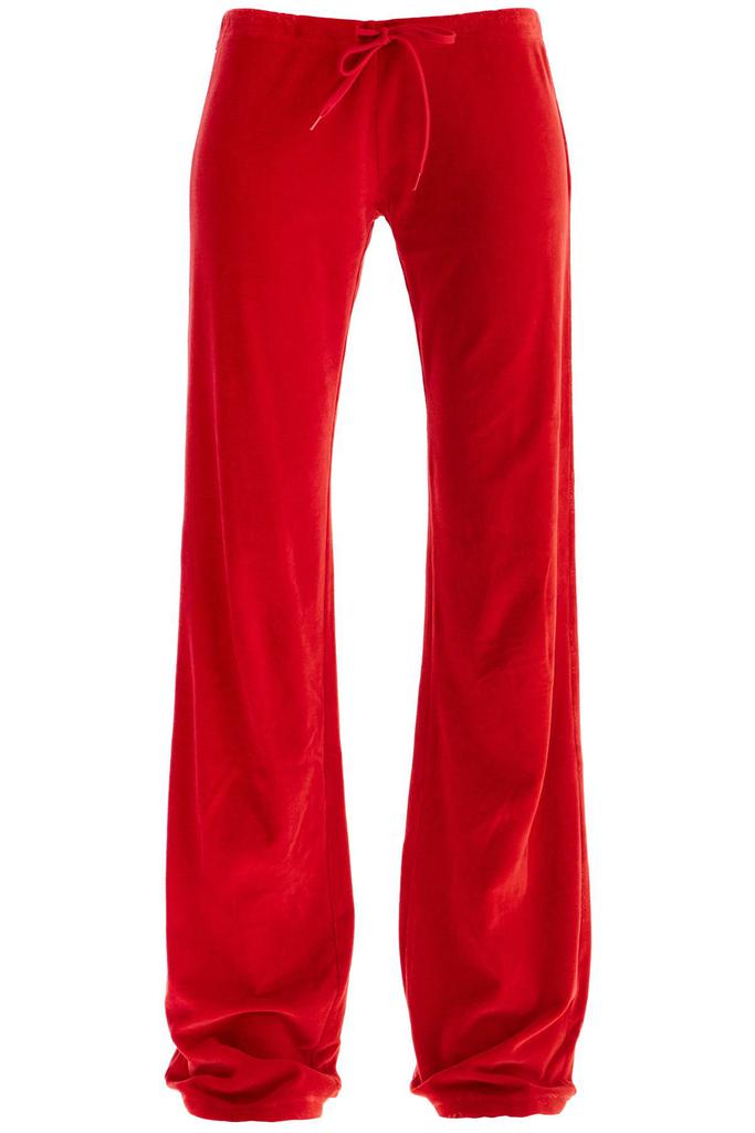 パンツ BALENCIAGA FUCHSIA VELVET JOGGERS Balenciaga Drawstring Track Pants | Pink | FARFETCH