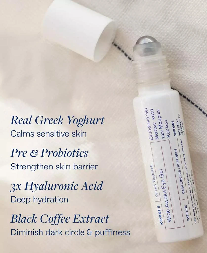 KORRES Greek Yoghurt Wide Awake Eye Gel, 15 ml 2