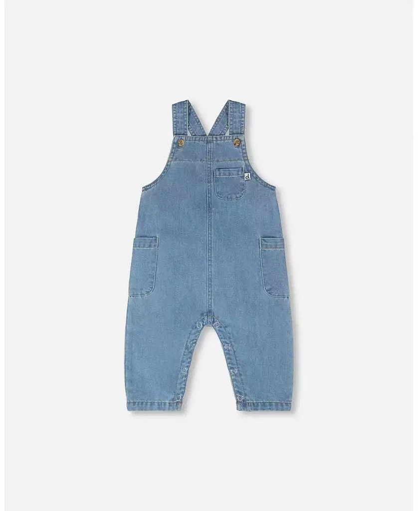 Deux par Deux Baby Boys Chambray Overall