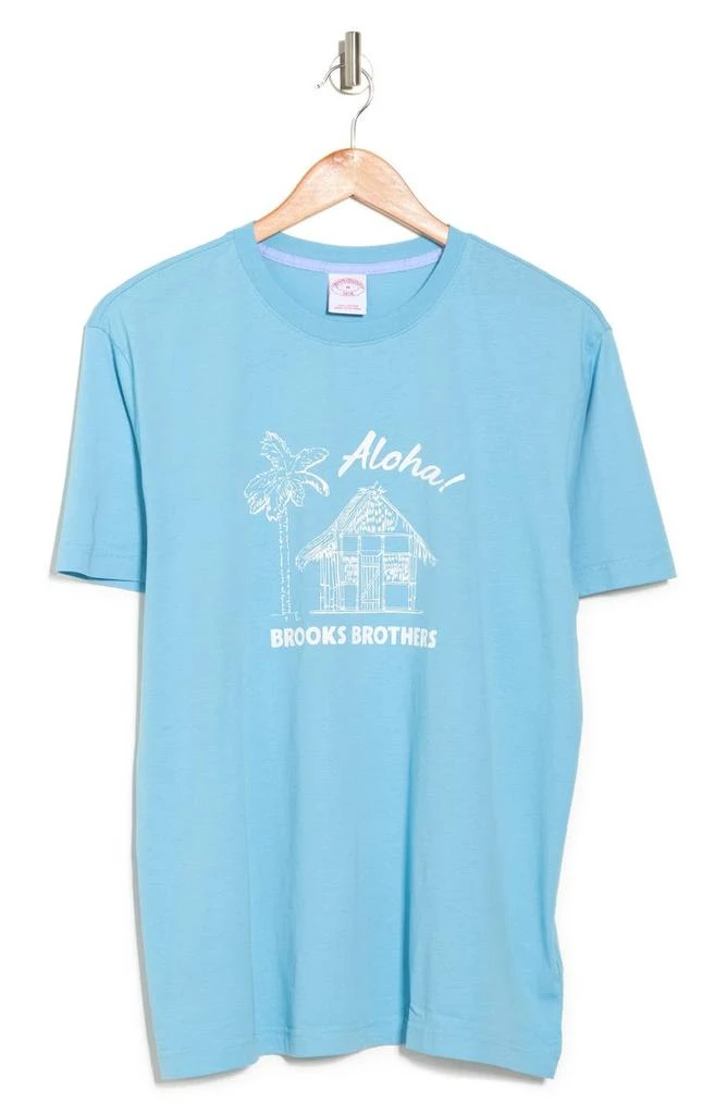 Brooks Brothers Aloha Graphic Cotton T-Shirt 3