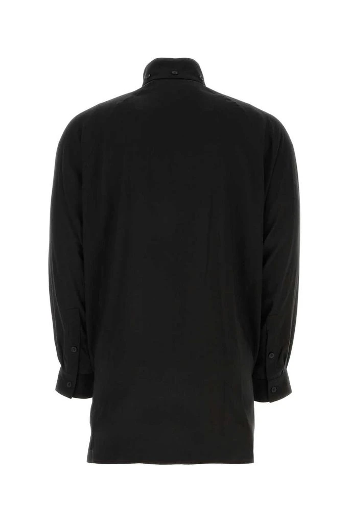 YOHJI YAMAMOTO Yohji Yamamoto Long-Sleeved Button-Up Shirt 2