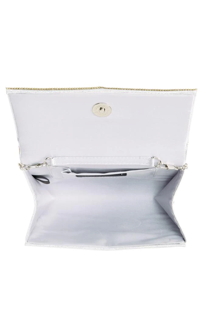 Jessica McClintock Alexis Rhinestone Crossbody Clutch 5