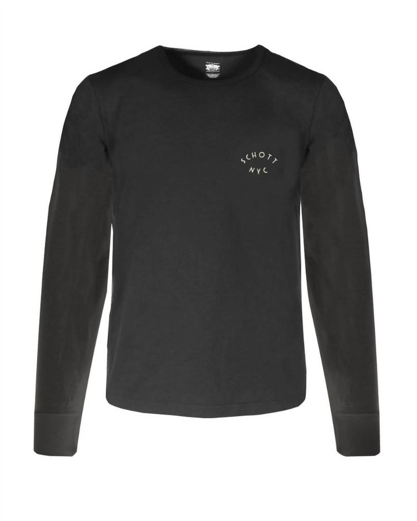 Schott Schott N.Y.C. - UNISEX UNION LONG SLEEVE TEE TOP