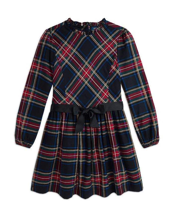 Ralph Lauren Girls' Plaid Cotton Sateen Dress - Little Kid, Big Kid 1