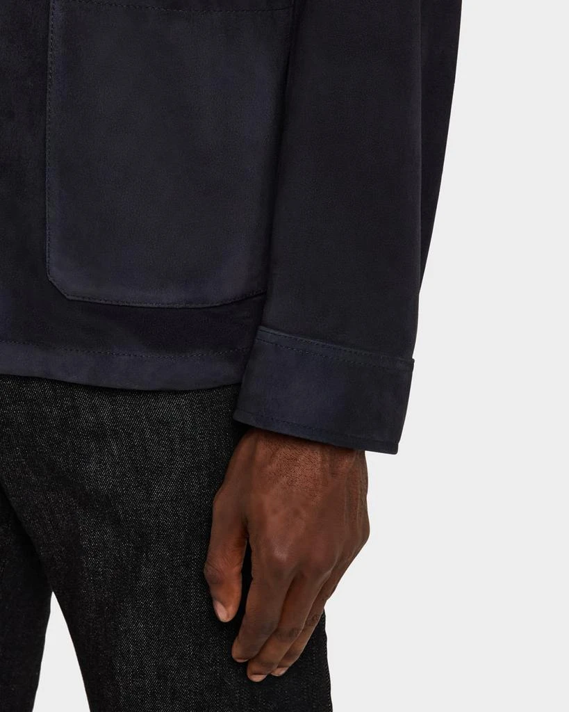 FRAME Men's Suede Chore Coat 5