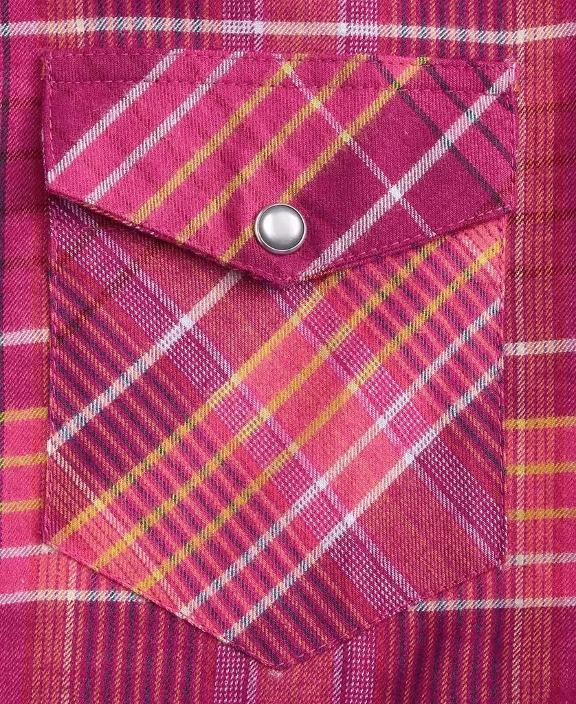 On 34th Women's Plaid Puff Sleeve Flannel Shirt, Exclusively at Macy's 6