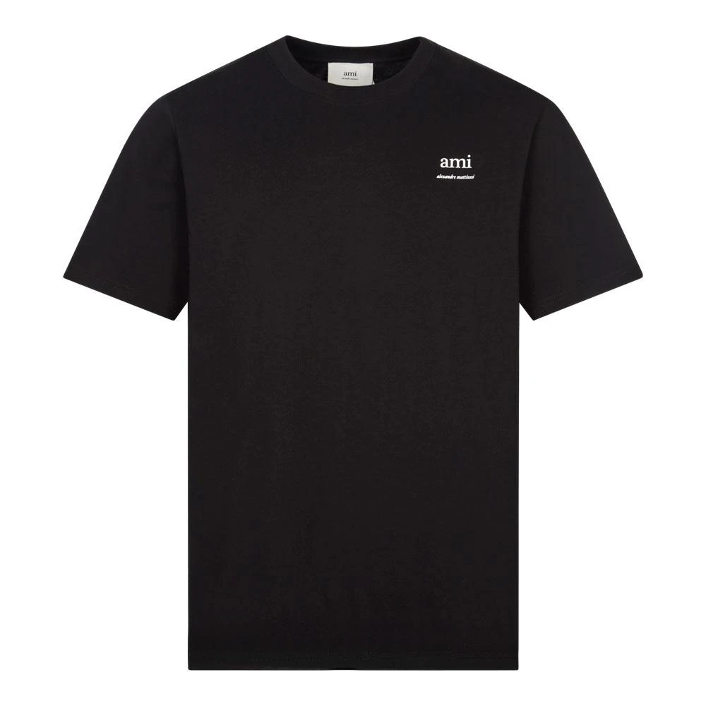 AMI Ami Paris Logo T-Shirt - Black 1