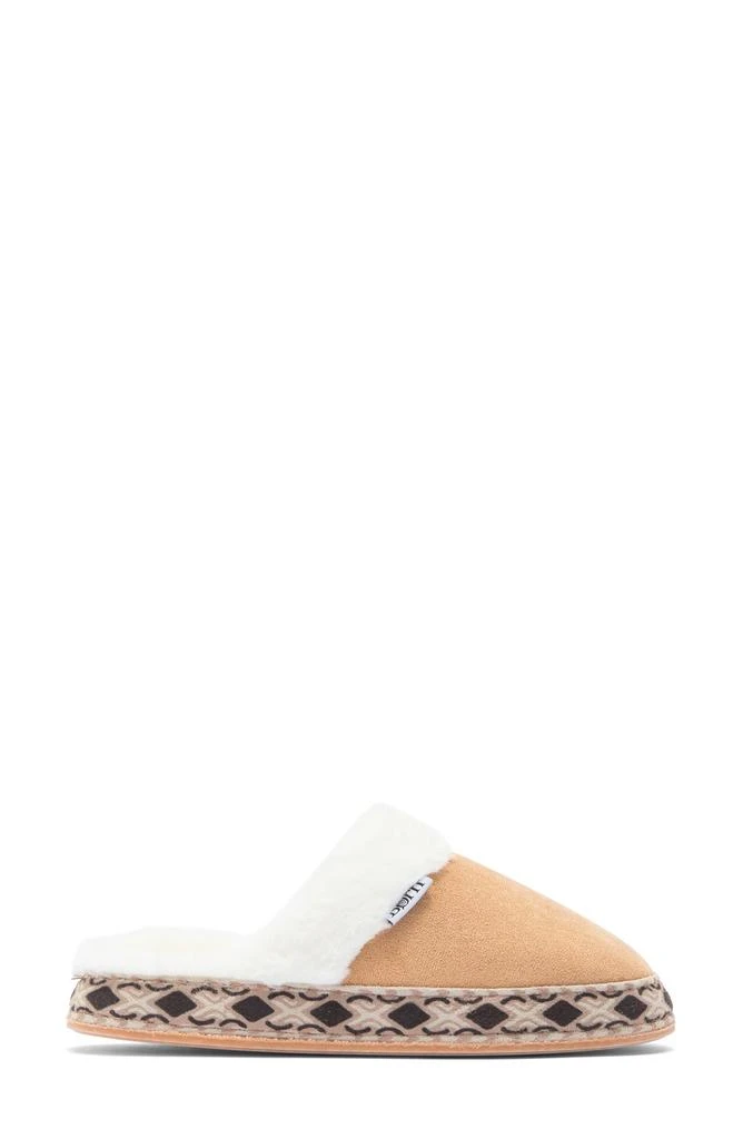 Born Embroidered Faux Shearling Lined Slipper 4