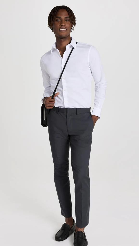 Club Monaco Stretch Poplin Dress Shirt 4