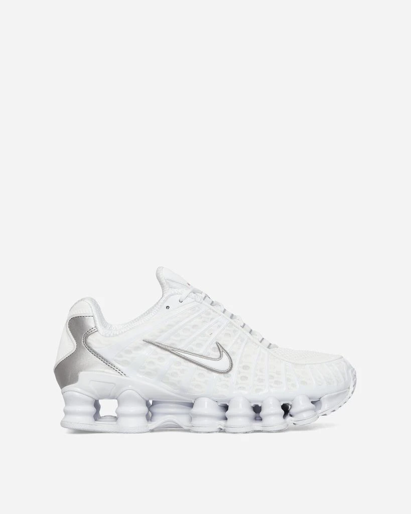 NIKE Women's Shox TL Sneakers White 1